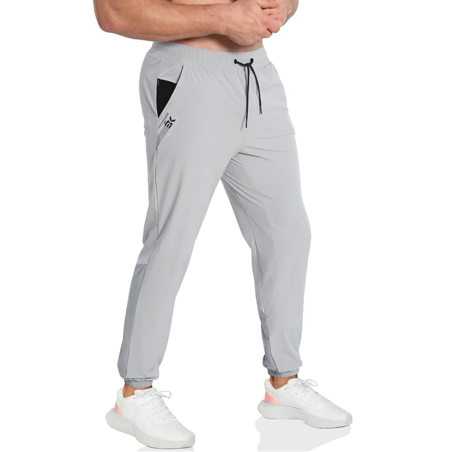 Contrast Tracksuit Bottoms Joggers