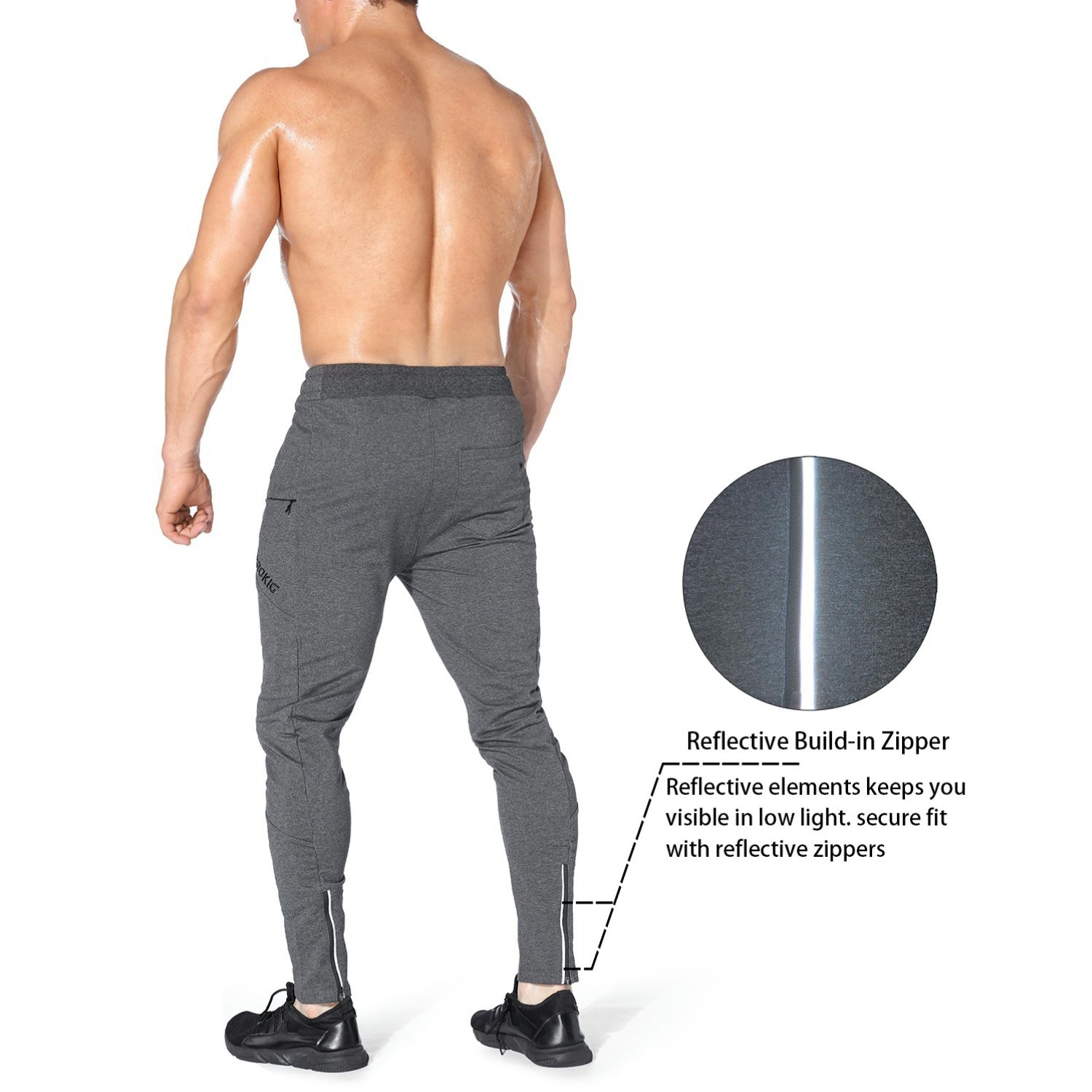 Side Lock Pockets Joggers