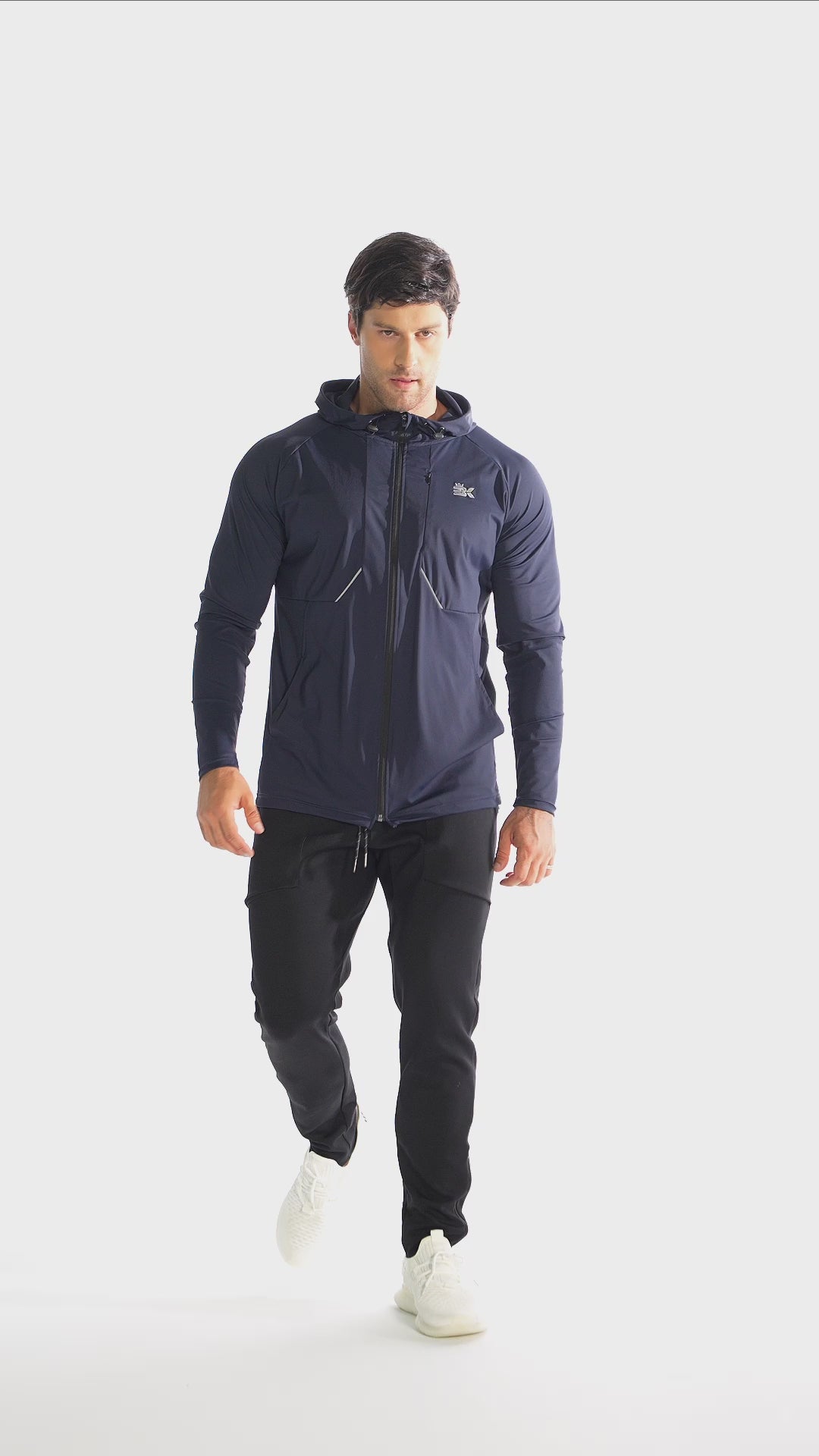 Load video: StealthZip Lightweight Training Hoodie