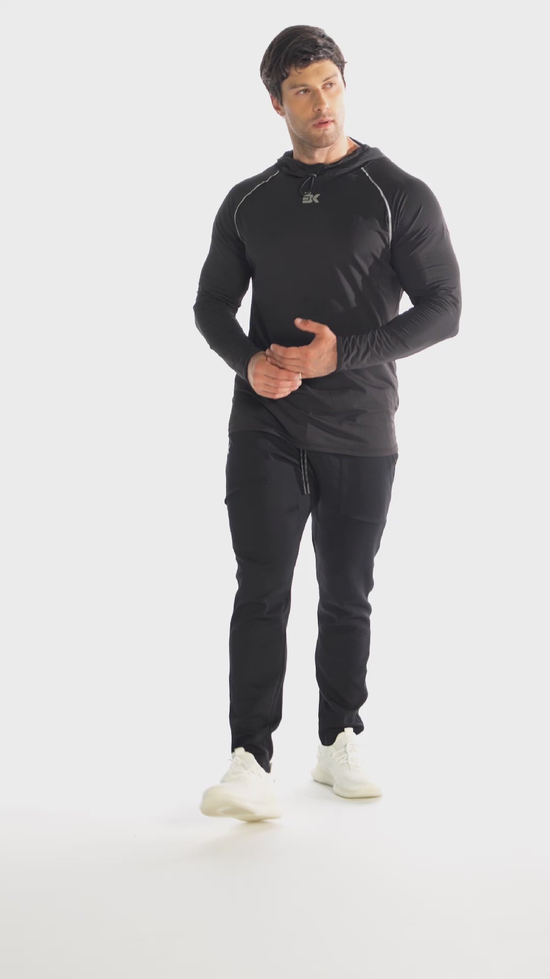Load video: Light-Up Running Hoodie